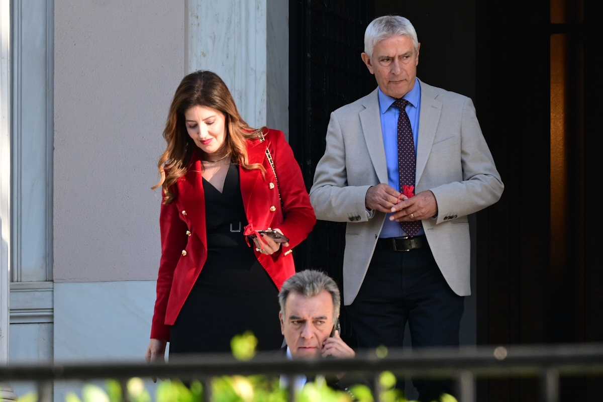 Συνάντηση του πρωθυπουργού Κυριάκου Μητσοτάκη με τα μέλη της Κοινοβουλευτικής Ομάδας της Νέας Δημοκρατίας, στο Μέγαρο Μαξίμου