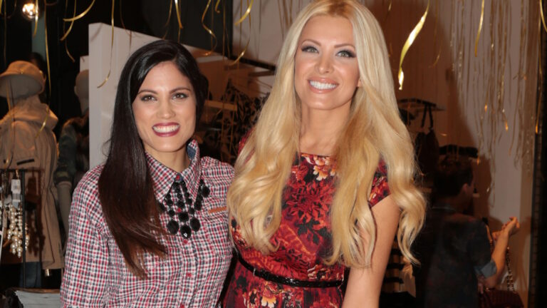 Μαίρη Συνατσάκη και Κατερίνα Καινούργιου