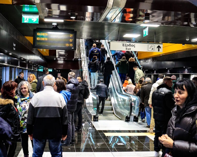 Το Μετρό Θεσσαλονίκης λειτουργεί και πάλι από τη Δευτέρα 8 Δεκεμβρίου «νωρίτερα από το προβλεπόμενο»