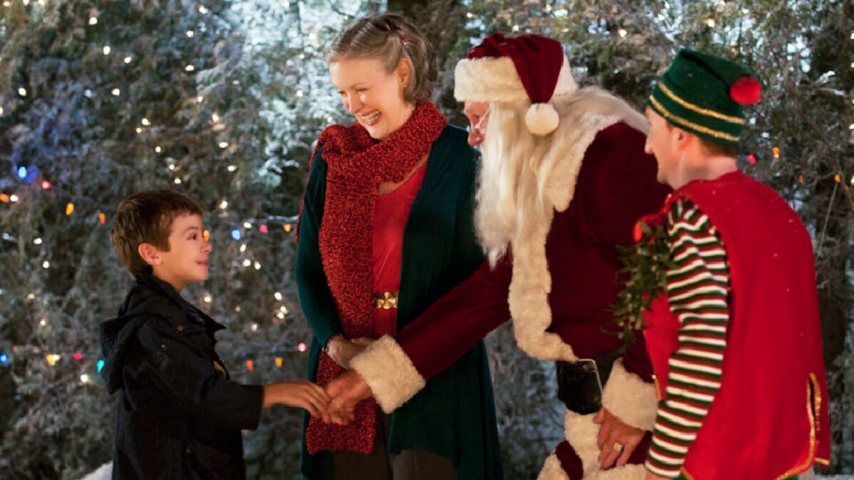 Σκηνή από την ταινία «Το φιλί των Χριστουγέννων»