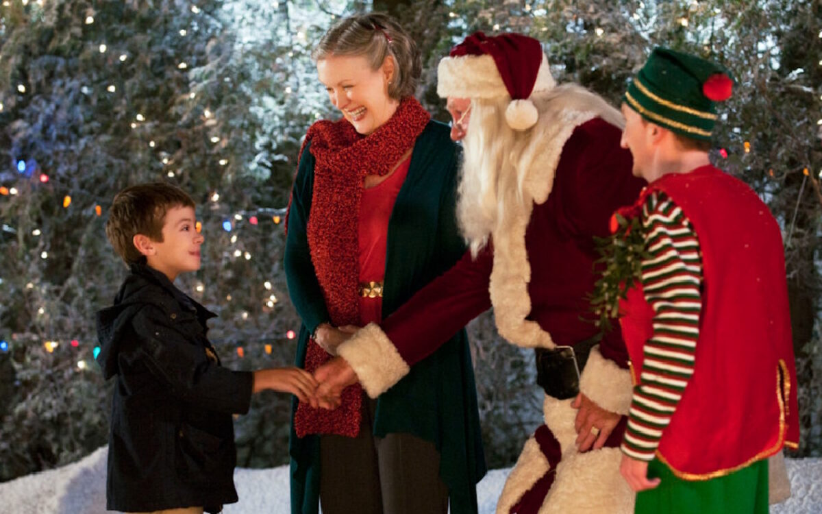 Σκηνή από την ταινία «Το φιλί των Χριστουγέννων»