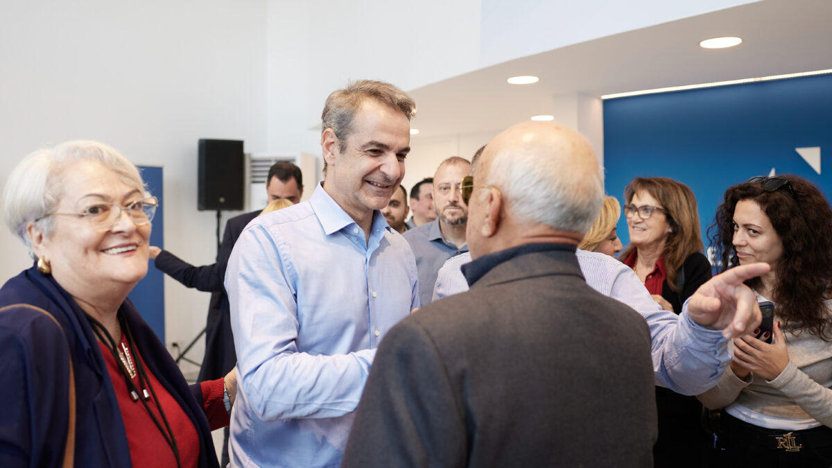 Ο Κυριάκος Μητσοτάκης