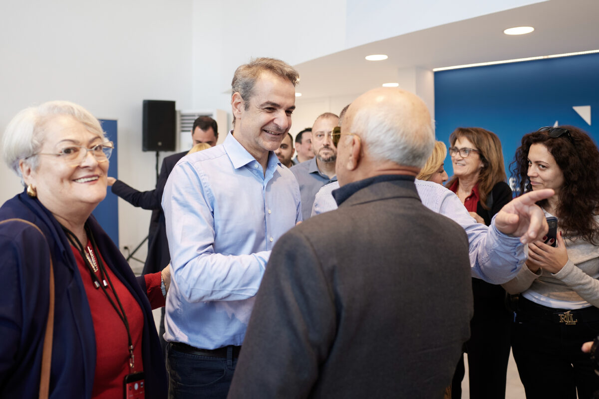 Ο Κυριάκος Μητσοτάκης