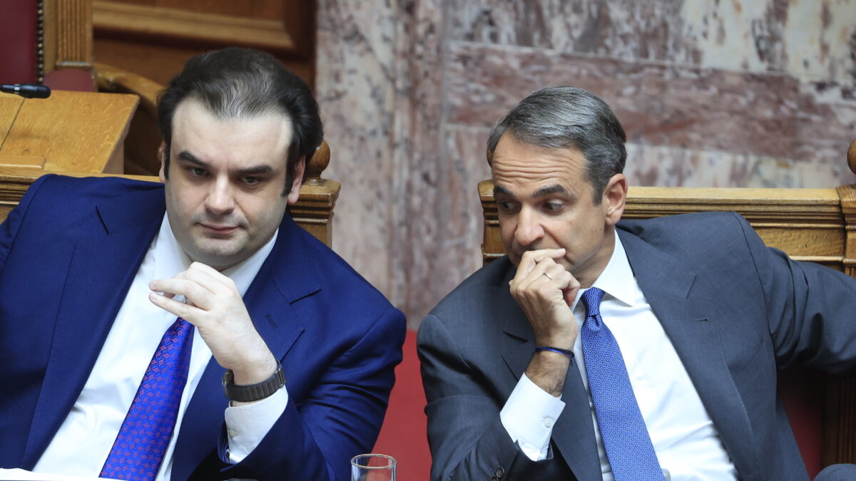 Κυριάκος Πιερρακάκης και Κυριάκος Μητσοτάκης