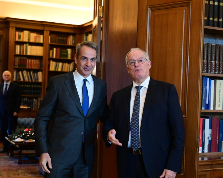 Συνάντηση του Προέδρου της Δημοκρατίας Κώστα Τασούλα με τον Πρωθυπουργό Κυριάκο Μητσοτάκη, στο Προεδρικό Μέγαρο