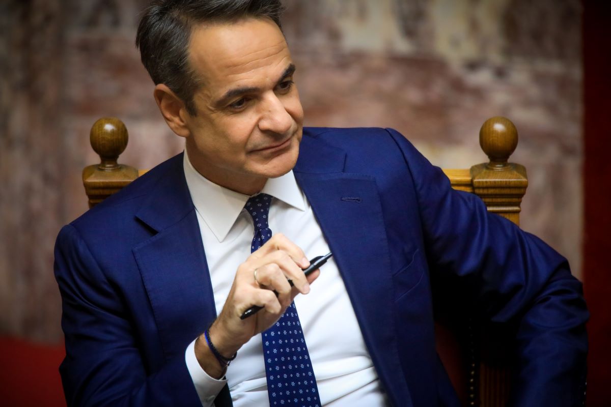 Ο Κυριάκος Μητσοτάκης στη Βουλή για τον προϋπολογισμό