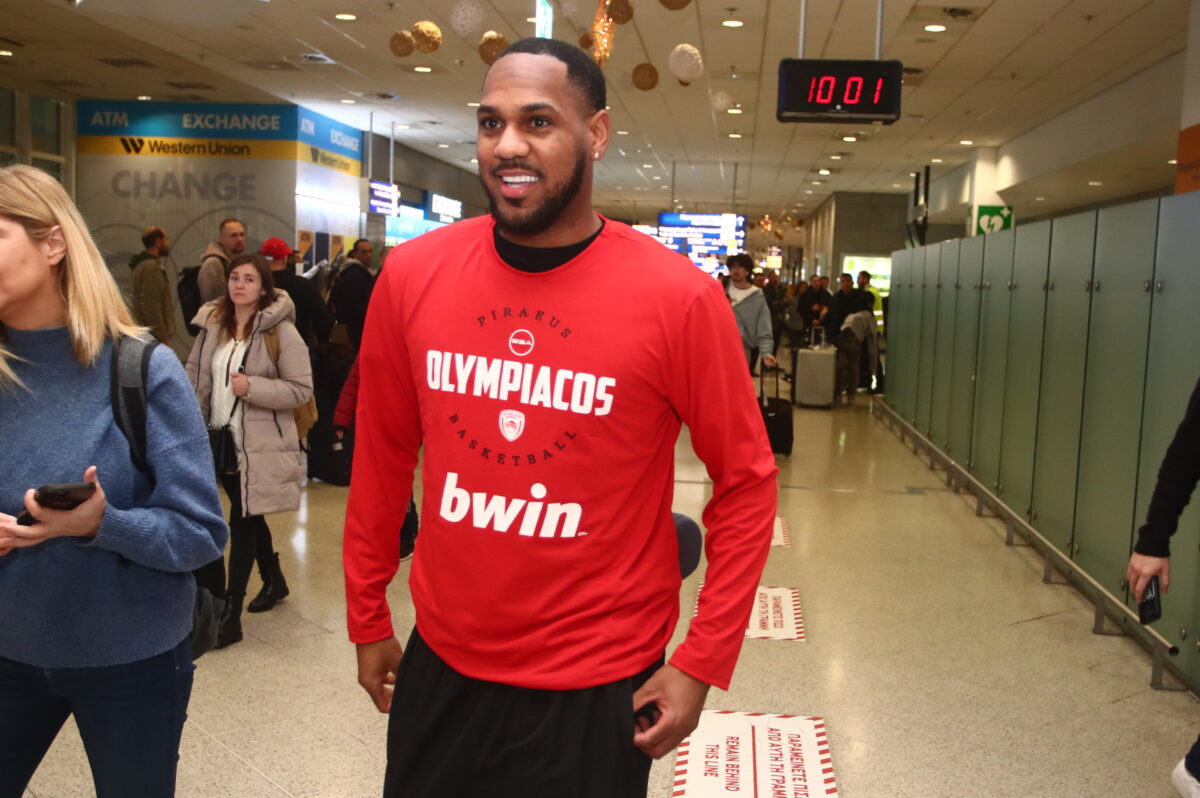 Ο Μόντε Μόρις στην άφιξή του στην Ελλάδα (ΘΑΝΑΣΗΣ ΔΗΜΟΠΟΥΛΟΣ