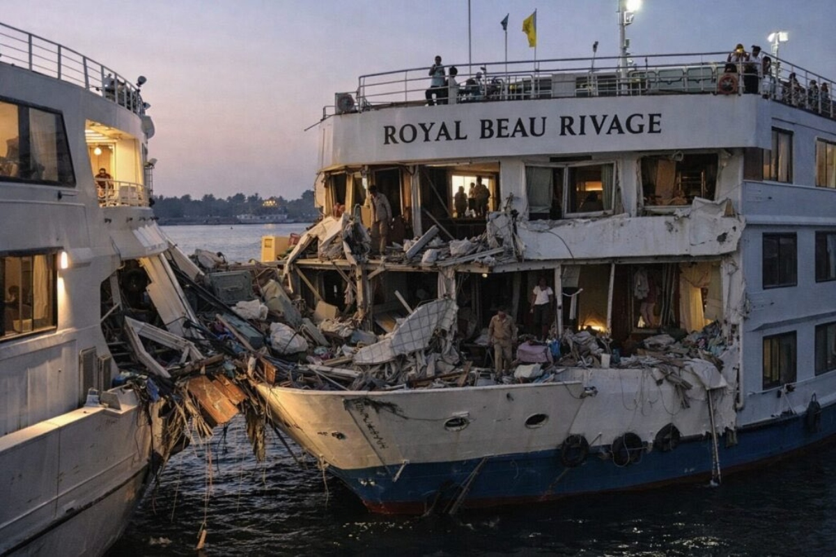 Το κρουαζιερόπλοιο στον Νείλο