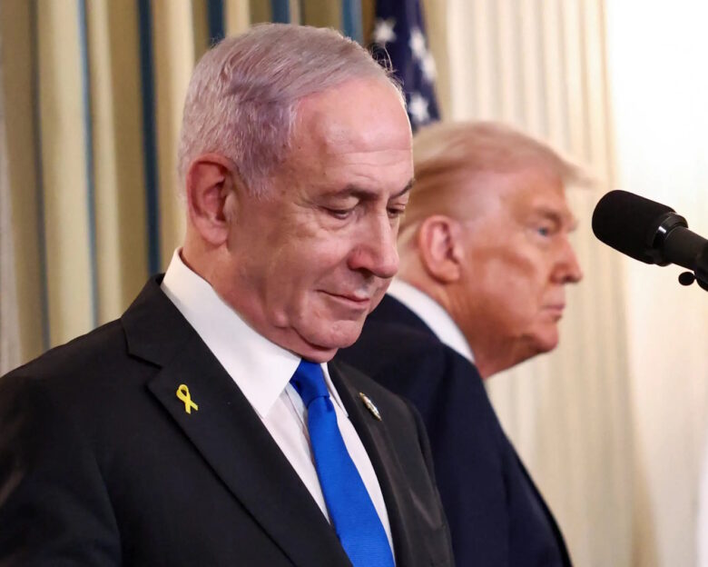 Ο πρωθυπουργός του Ισραήλ Μπέντζαμιν Νετανιάχου και ο πρόεδρος των ΗΠΑ Ντόναλντ Τραμπ
