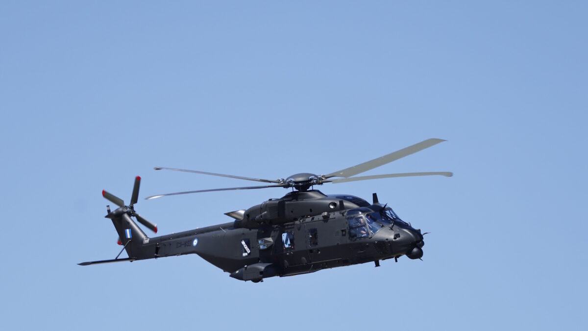 Ελικόπτερο τύπου NH90 της Αεροπορίας Στρατού