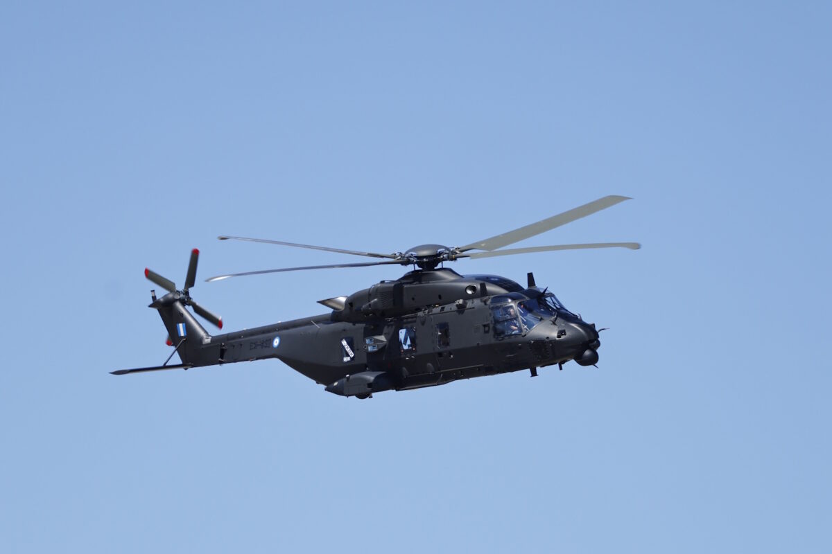 Ελικόπτερο τύπου NH90 της Αεροπορίας Στρατού