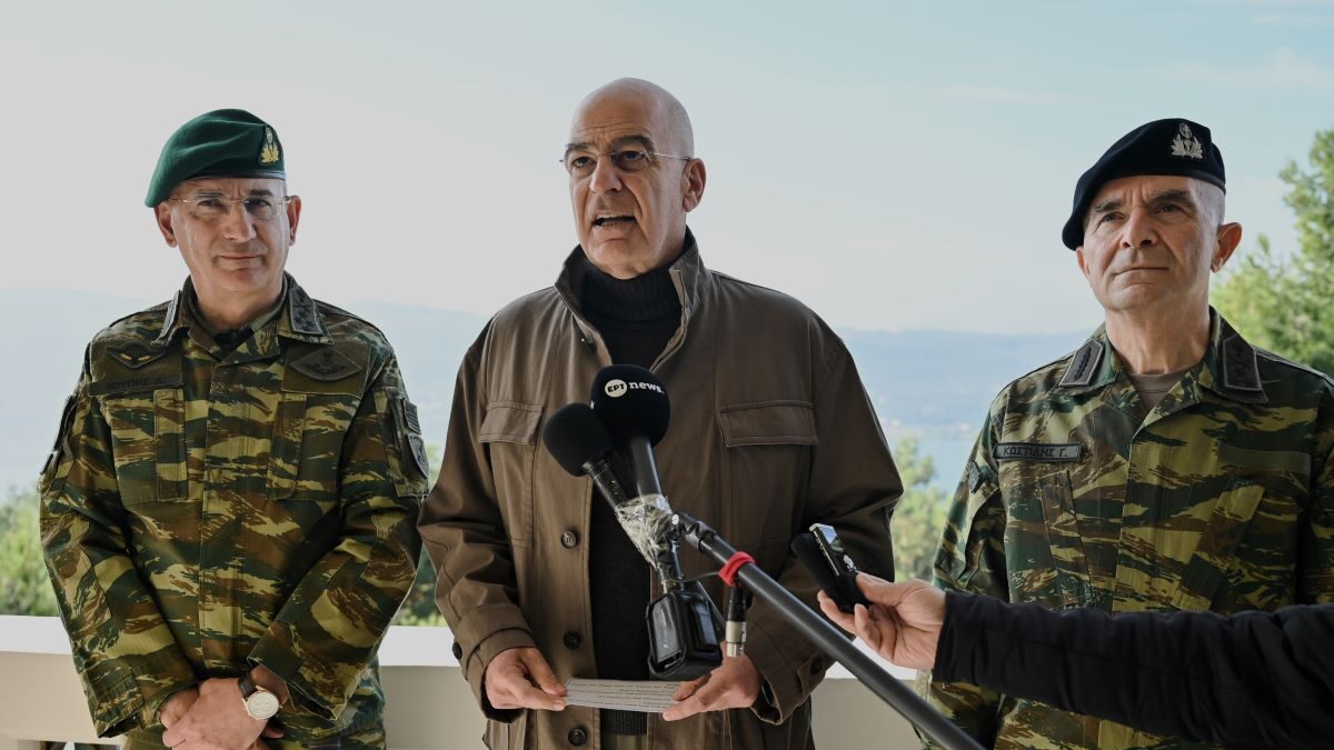 Ο υπουργός Εθνικής Άμυνας Νίκος Δένδιας