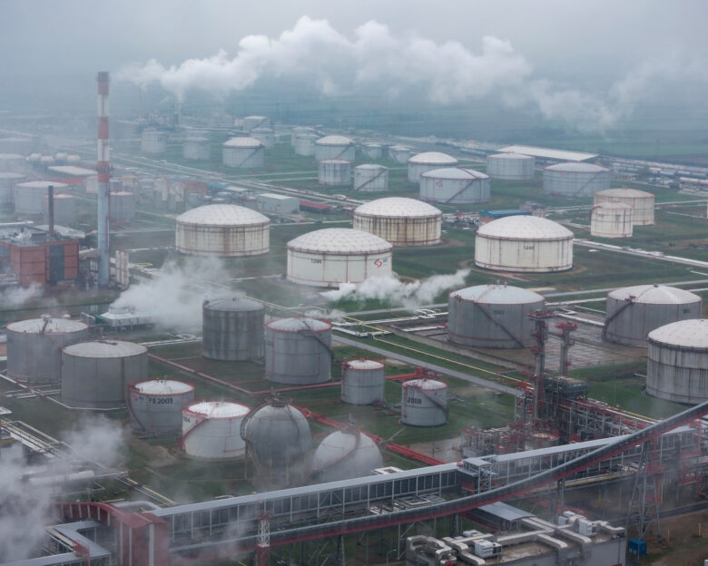 Διυλιστήριο πετρελαίου NIS στο Πάντσεβο της Σερβίας