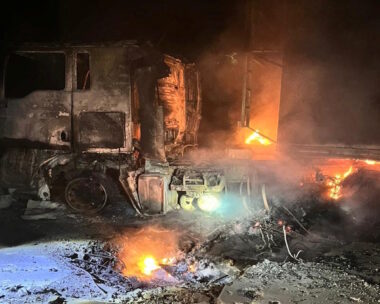 Σημείο από πλήγμα ρωσικού πυραύλου στην Οδησού