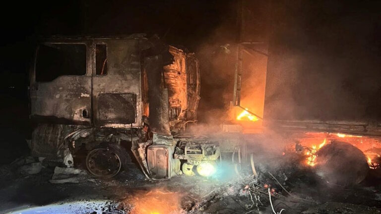 Σημείο από πλήγμα ρωσικού πυραύλου στην Οδησού