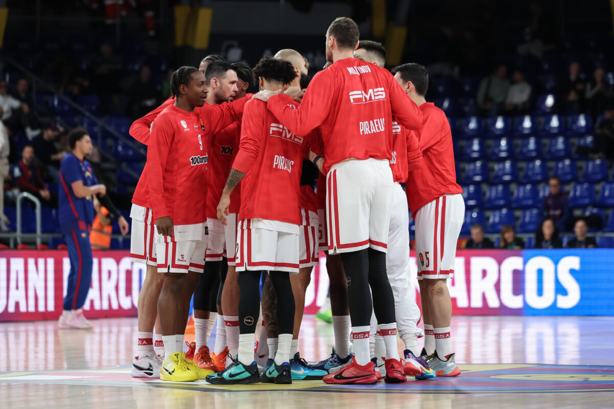 Οι παίκτες του Ολυμπιακού στη Βαρκελώνη