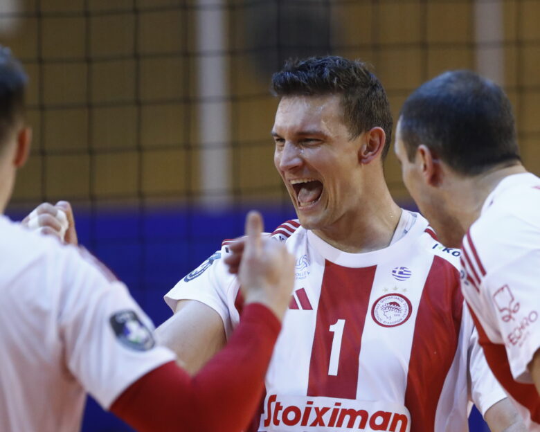 Ολυμπιακός – Παναθηναϊκός 3-1: Με εντυπωσιακή ανατροπή στον τελικό του League Cup στο βόλεϊ