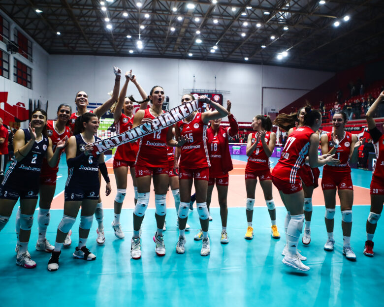 Ολυμπιακός – Ετσζατζίμπασι 3-2: Έγραψαν ιστορία οι ερυθρόλευκες και πανηγύρισαν την πρώτη νίκη τους σε όμιλο CEV Champions League