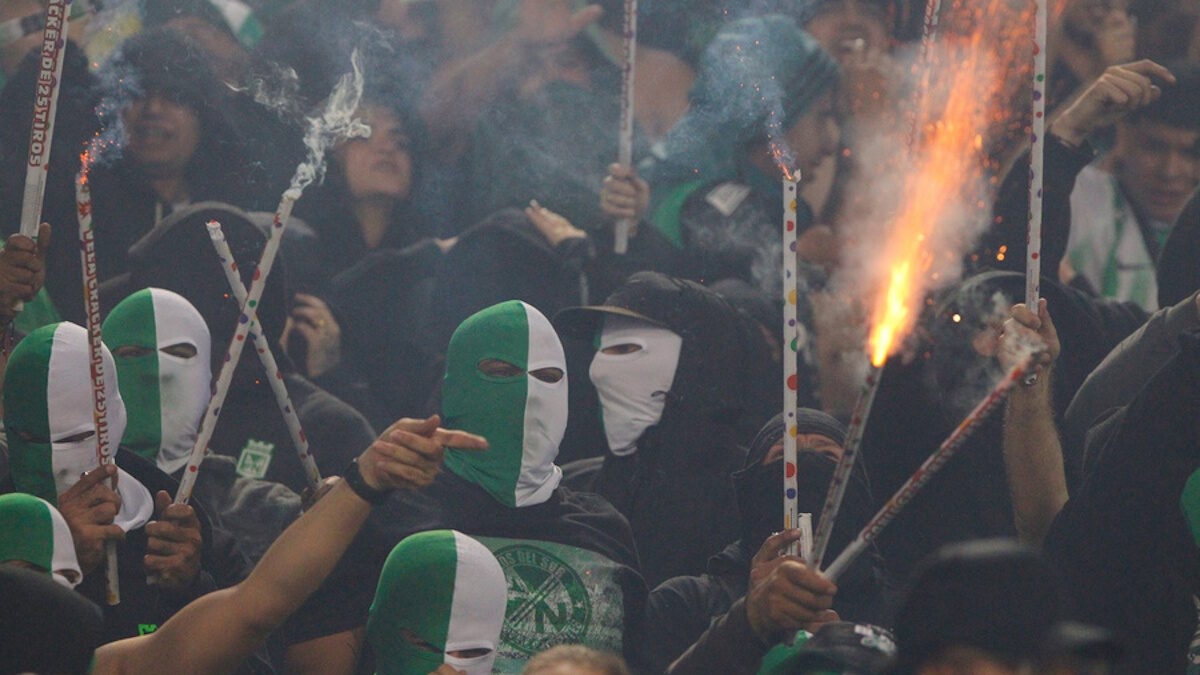 Οπαδοί της Ατλέτικο Νασιονάλ (ΦΩΤΟ EFE