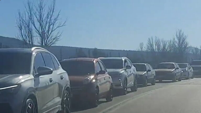 Ουρές χιλιομέτρων στη Βοιωτία