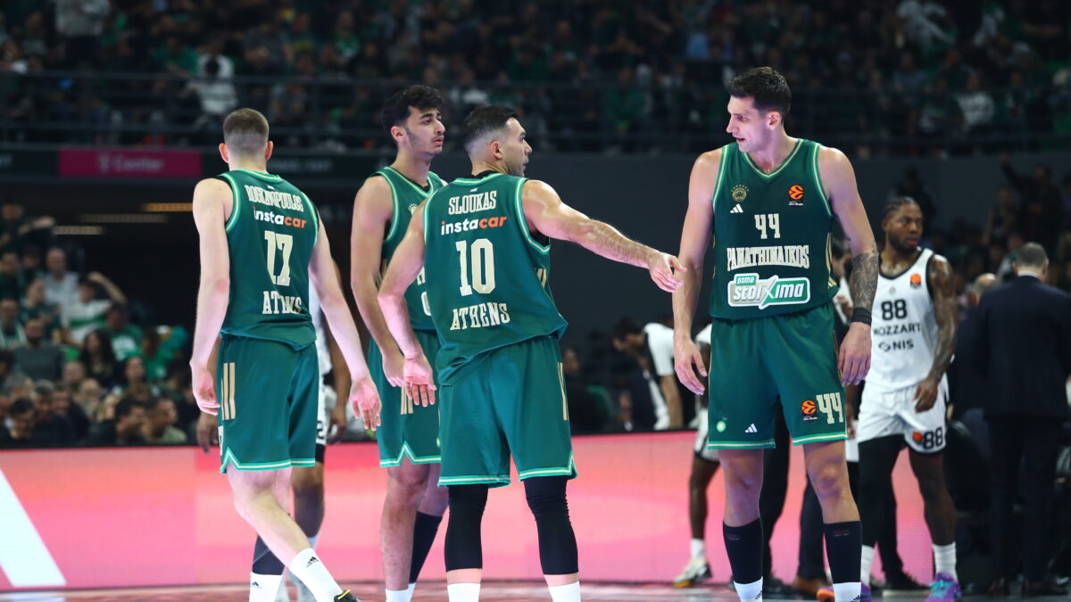 Οι παίκτες του Παναθηναϊκού