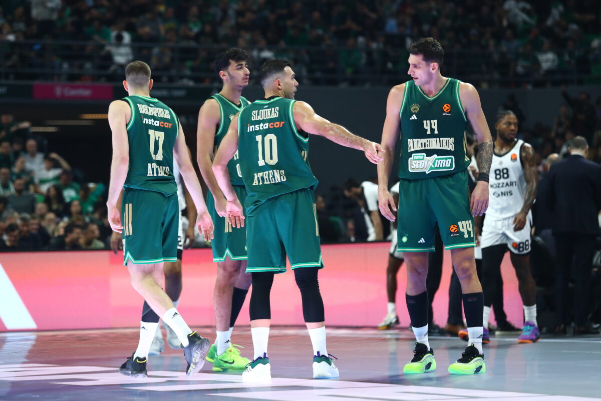 Οι παίκτες του Παναθηναϊκού