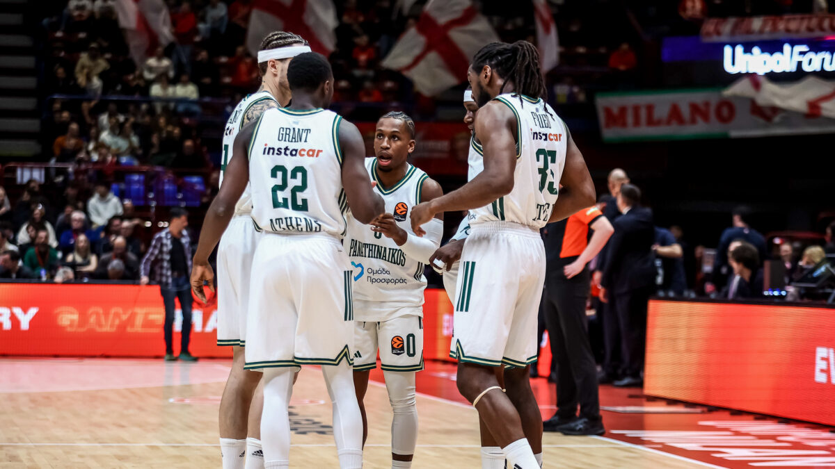 Οι παίκτες του Παναθηναϊκού κόντρα στην Αρμάνι