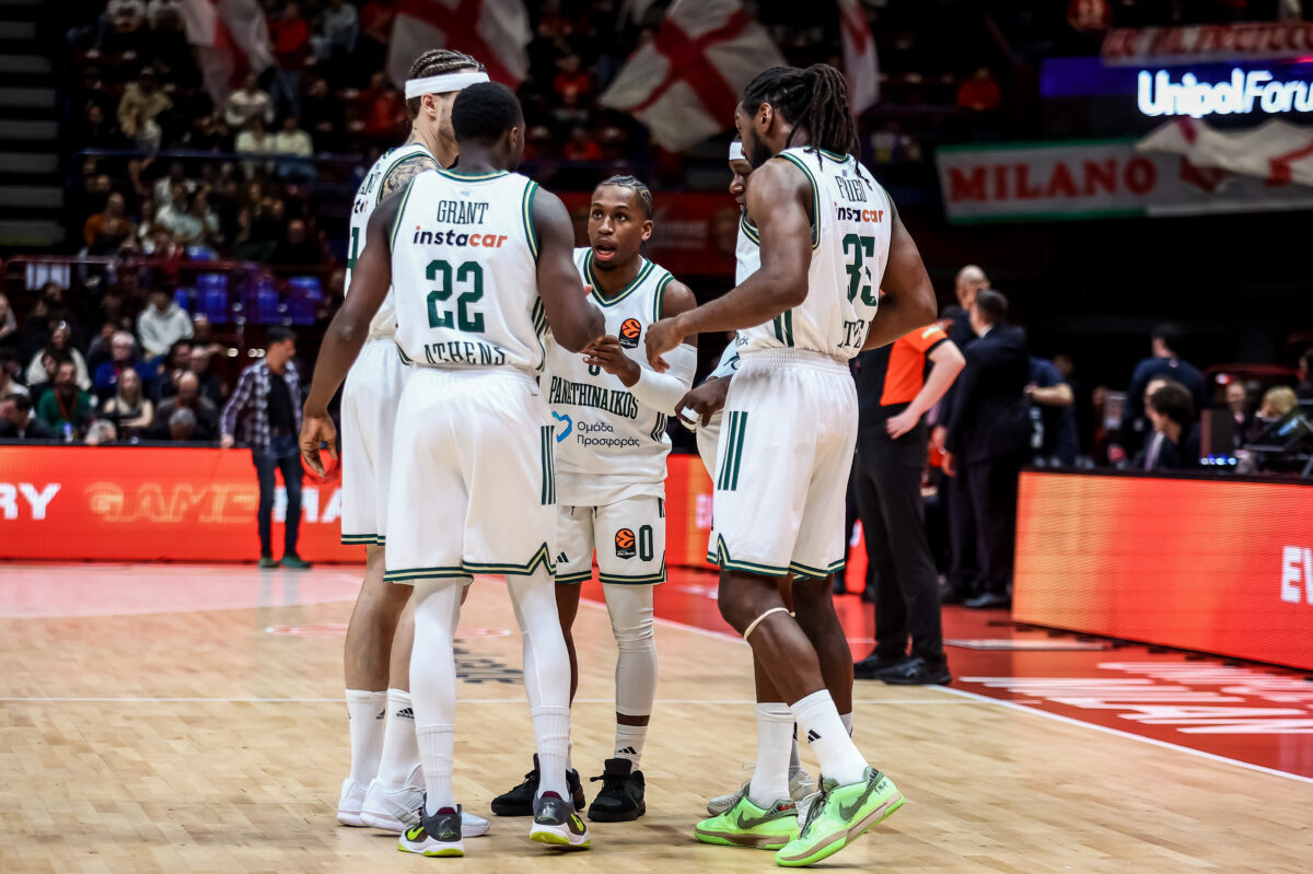 Οι παίκτες του Παναθηναϊκού κόντρα στην Αρμάνι