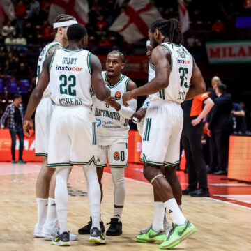 Οι παίκτες του Παναθηναϊκού κόντρα στην Αρμάνι