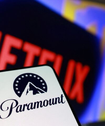 Paramount, Netflix και Warner Bros logos