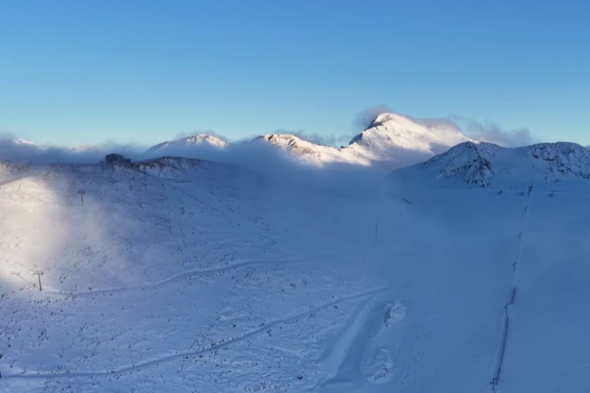 Χιόνια στον Παρνασσό
