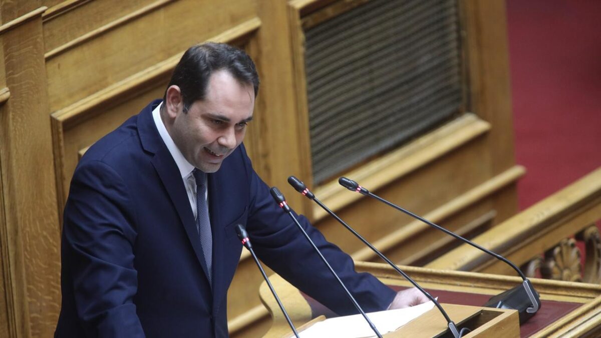 Ο υφυπουργός Εθνικής Οικονομίας και Οικονομικών, Θάνος Πετραλιάς