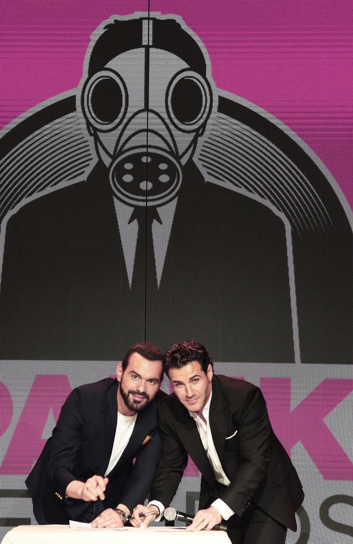 Γιώργος Αρσενάκος και  Πέτρος Ιακωβίδης