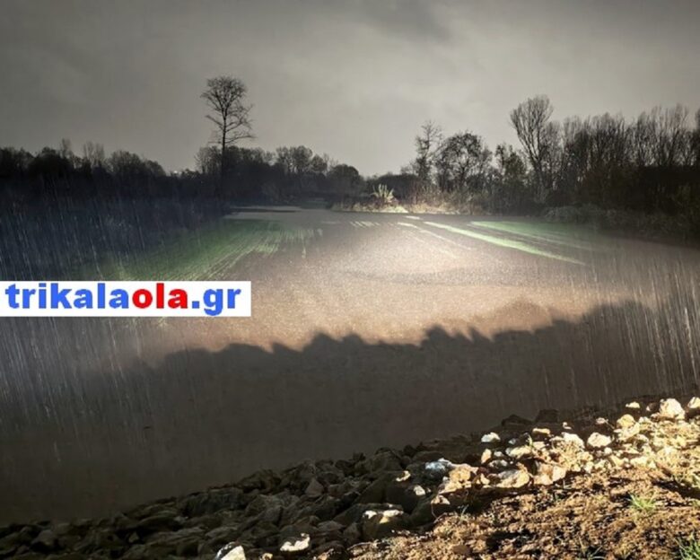 Κακοκαιρία Byron: Ξεχείλισε ο Πηνειός στα Τρίκαλα – Ο Ληθαίος σκέπασε την υπό ανέγερση γέφυρα Αγίου Κωνσταντίνου