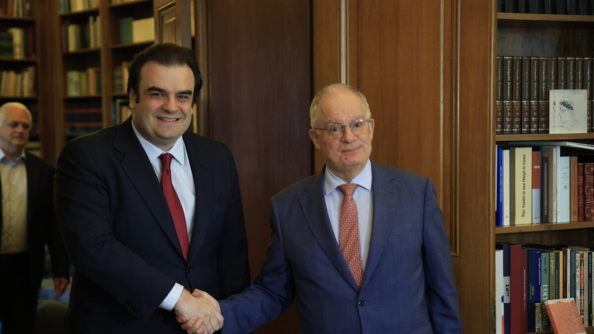 Συνάντηση του Προέδρου της Δημοκρατίας Κωνσταντίνου Τασούλα με τον Κυριάκο Πιερρακάκη