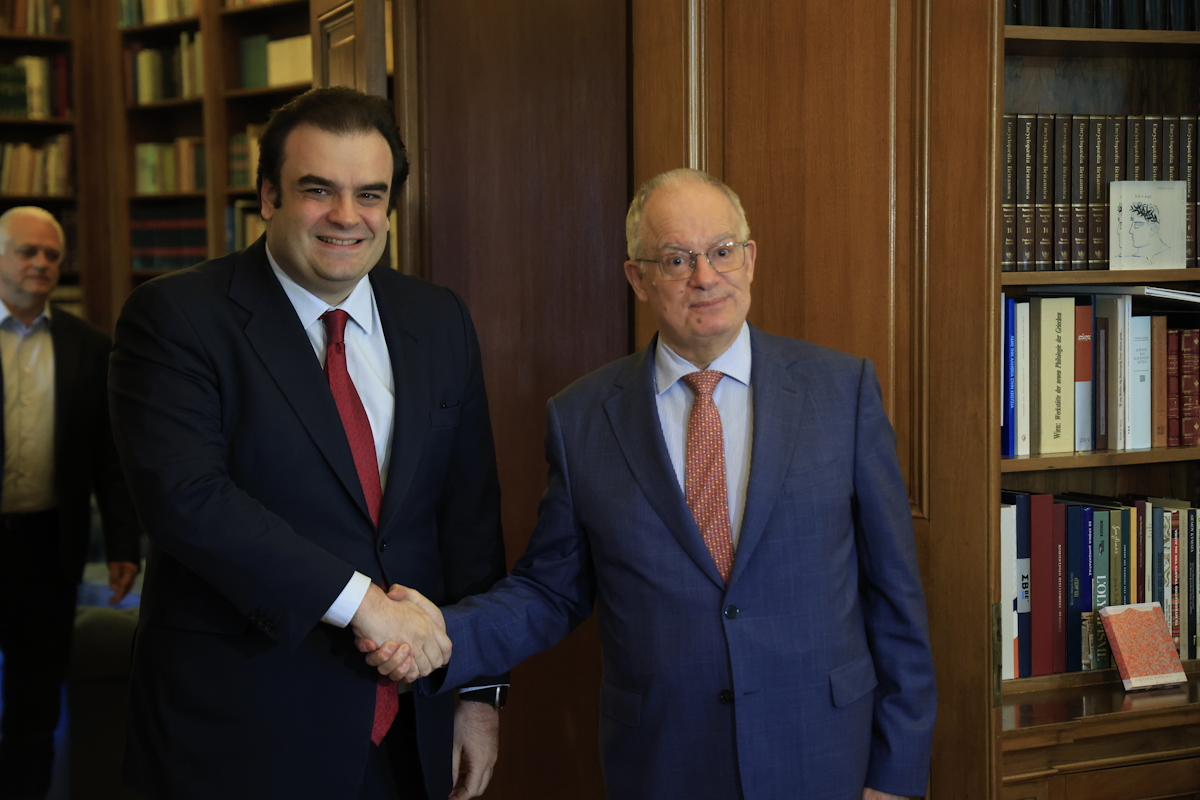 Συνάντηση του Προέδρου της Δημοκρατίας Κωνσταντίνου Τασούλα με τον Κυριάκο Πιερρακάκη