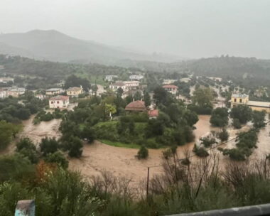 Το πλημμυρισμένο χωριό Πλάτανος