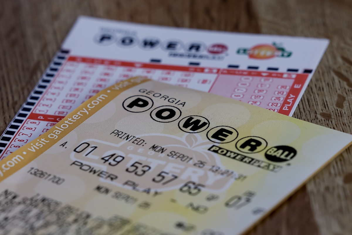 Ένα λαχείο για το τζακ ποτ του Powerball