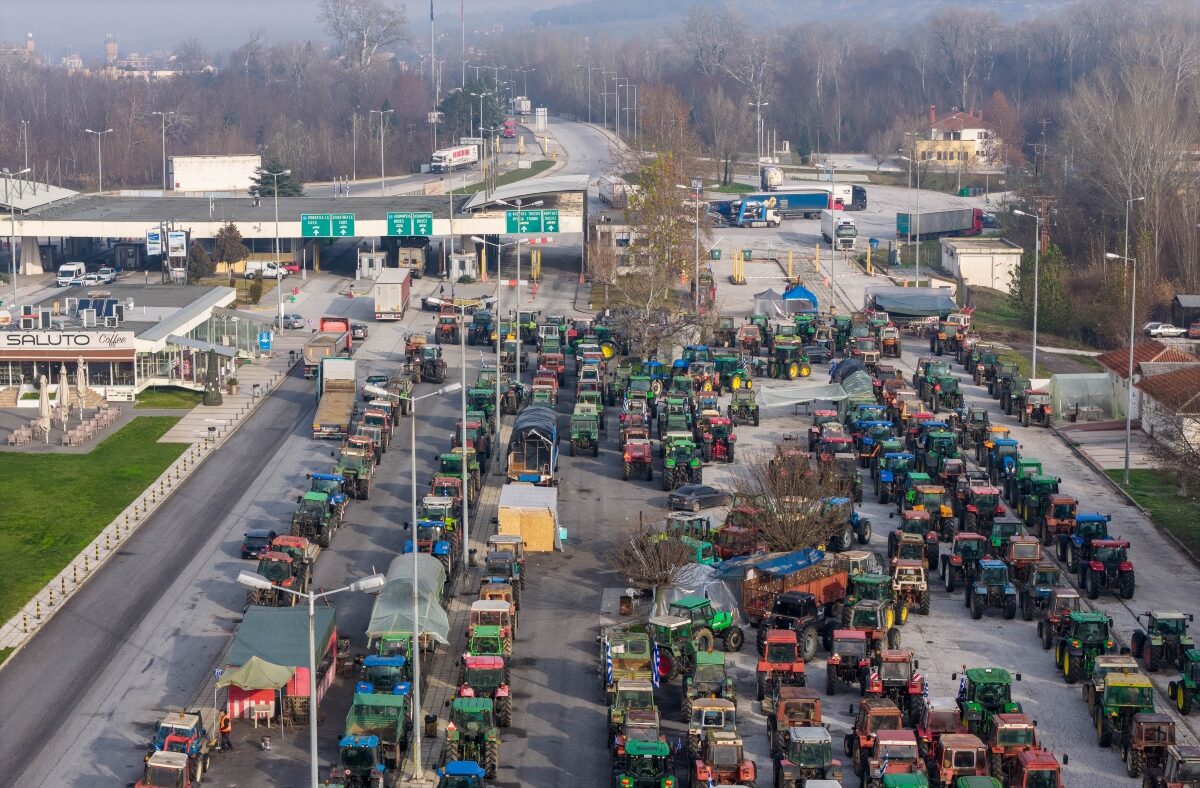 τρακτέρ στους δρόμους