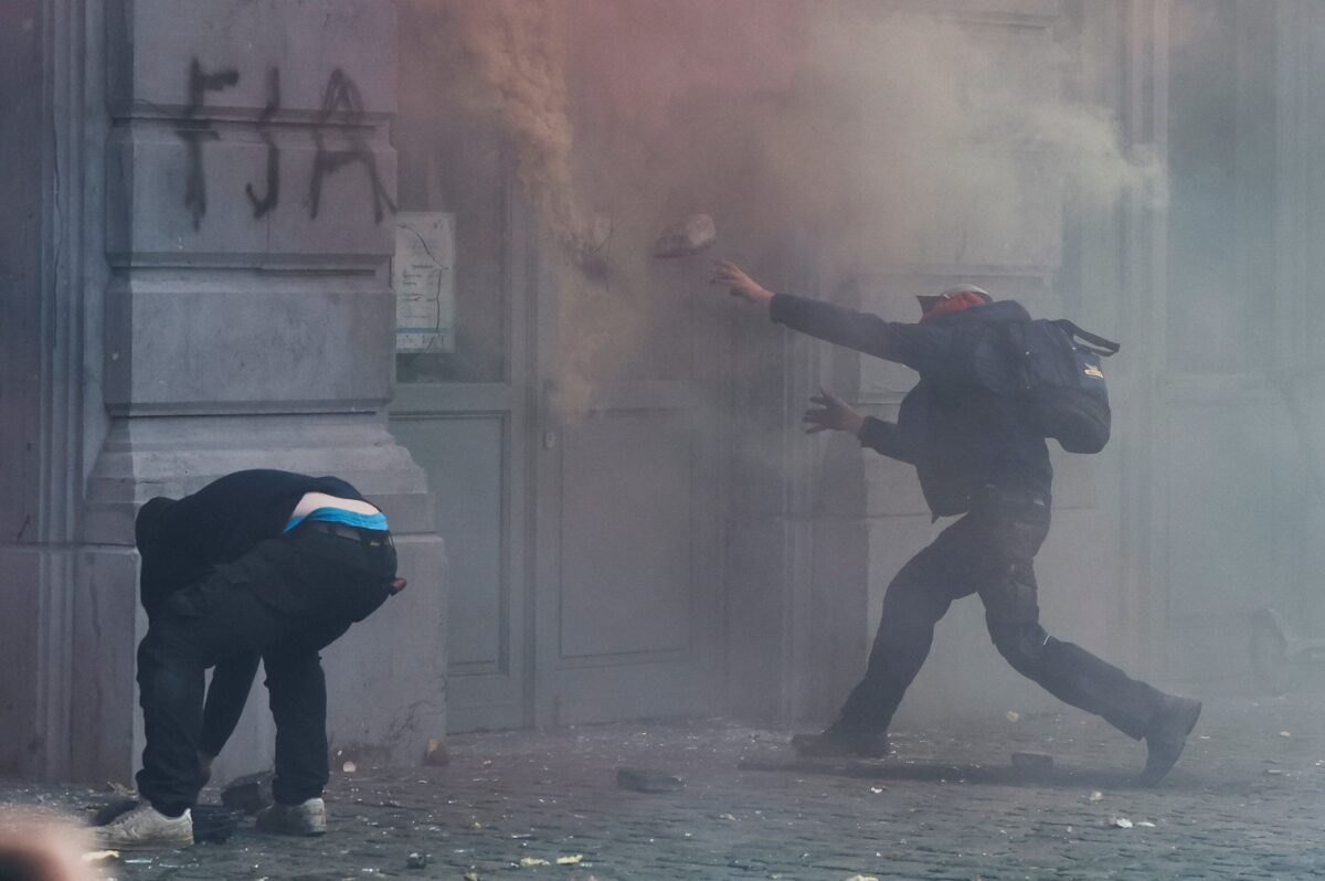 Βρυξέλλες επεισόδια