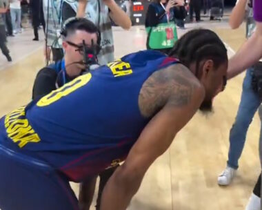 Ο αποκαμωμένος Κέβιν Πάντερ δεν θυμόταν σε πόσες παρατάσεις κρίθηκε η ματσάρα Μπαρτσελόνα – Μπασκόνια 134-124