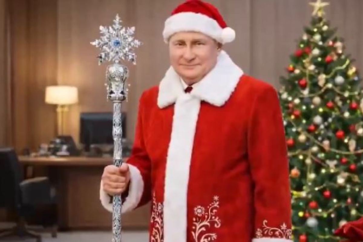 Ο Πούτιν σε ρόλο Αη Βασίλη έφερε δώρα στους ηγέτες: Το viral βίντεο του Sputnik με τη βοήθεια του ΑΙ