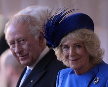 Ο βασιλιάς Κάρολος και η βασίλισσα Καμίλα