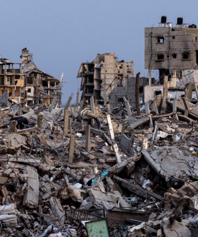 Ερείπια στην Ράφα