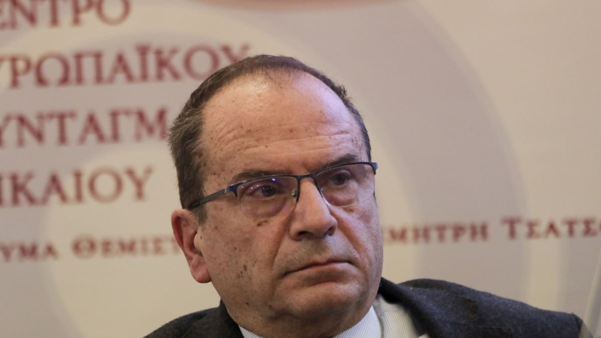 Ο Χρήστος Ράμμος πρώην πρόεδρος της ΑΔΑΕ