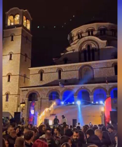 Γαλάτσι: «Διασκέδαζαν όμορφα, δεν ενόχλησαν κανέναν», λέει ο πάτερ Θεοδόσιος για το rave πάρτι μπροστά στην εκκλησία