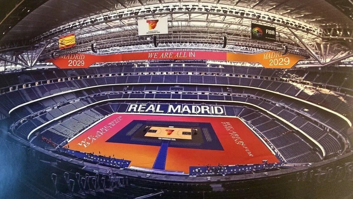 Έτσι θα είναι το Σαντιάγκο Μπερναμπέου στο πρώτο παιχνίδι του Eurobasket 2029