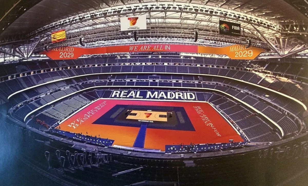 Έτσι θα είναι το Σαντιάγκο Μπερναμπέου στο πρώτο παιχνίδι του Eurobasket 2029