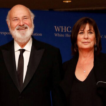 O Ρομπ Ράινερ και η σύζυγός του Μισέλ