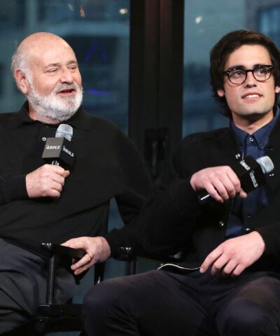 Ο Ρομπ Ράινερ με τον γιο του Νικ